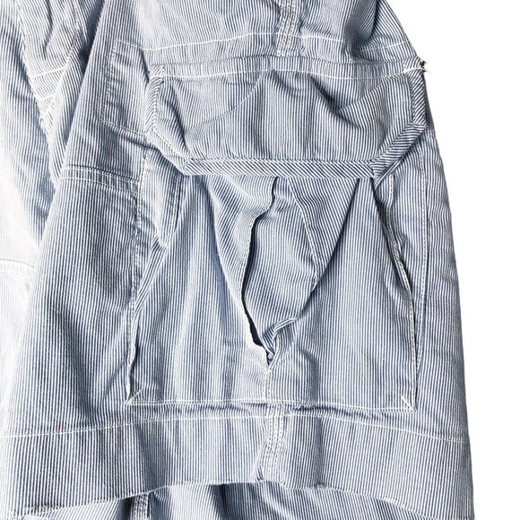 Polo Ralph Lauren Seersucker Cargo Shorts Blue White Stripes Cotton Men’s 38 - Picture 6 of 11